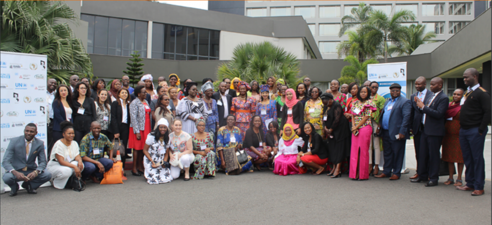 Workshop participants pose for the picture