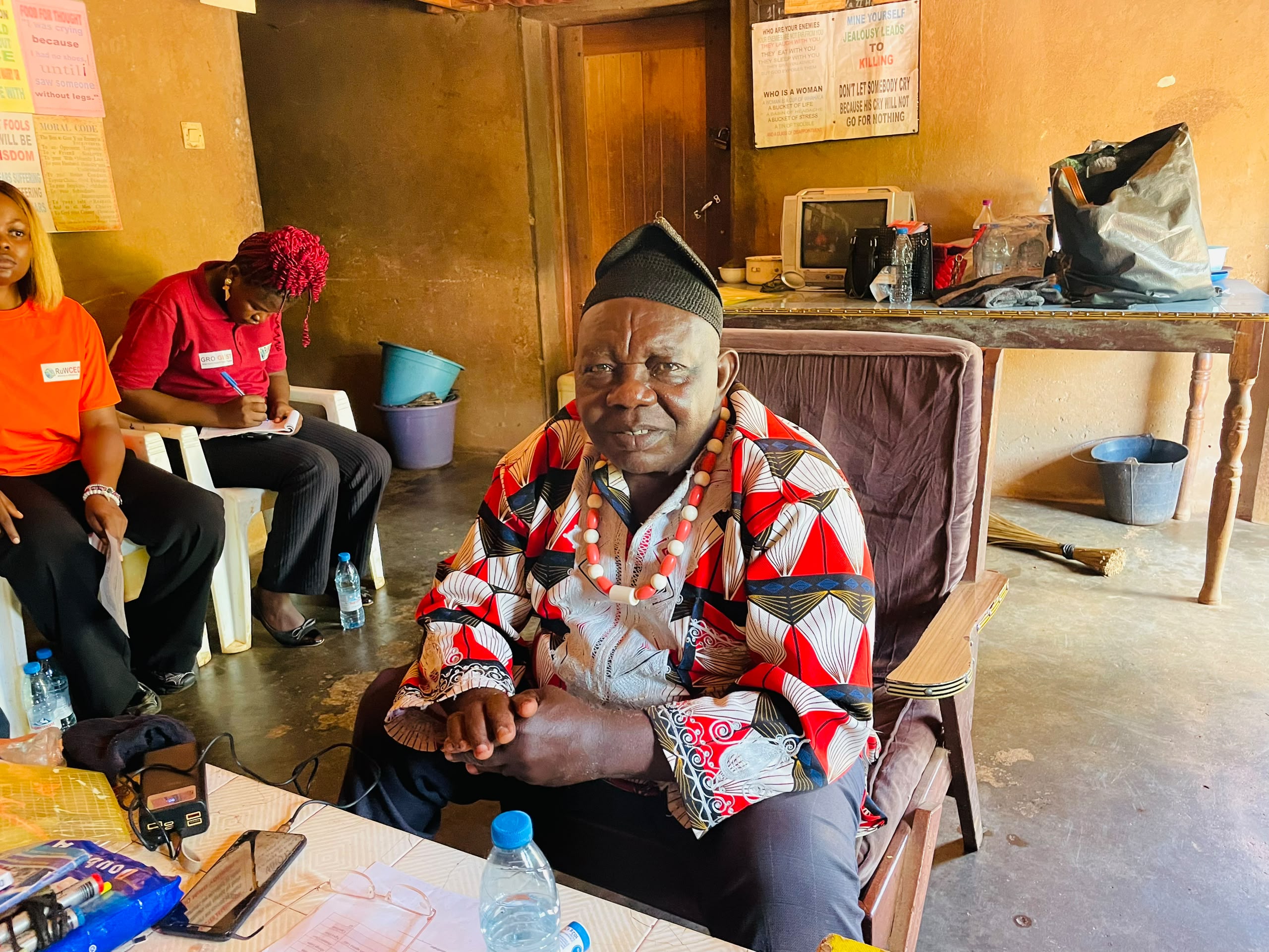 Joseph Tabufor, Quarter Head of Chinde Quarter, participated in the workshop and pledged his support for continued community awareness activities.