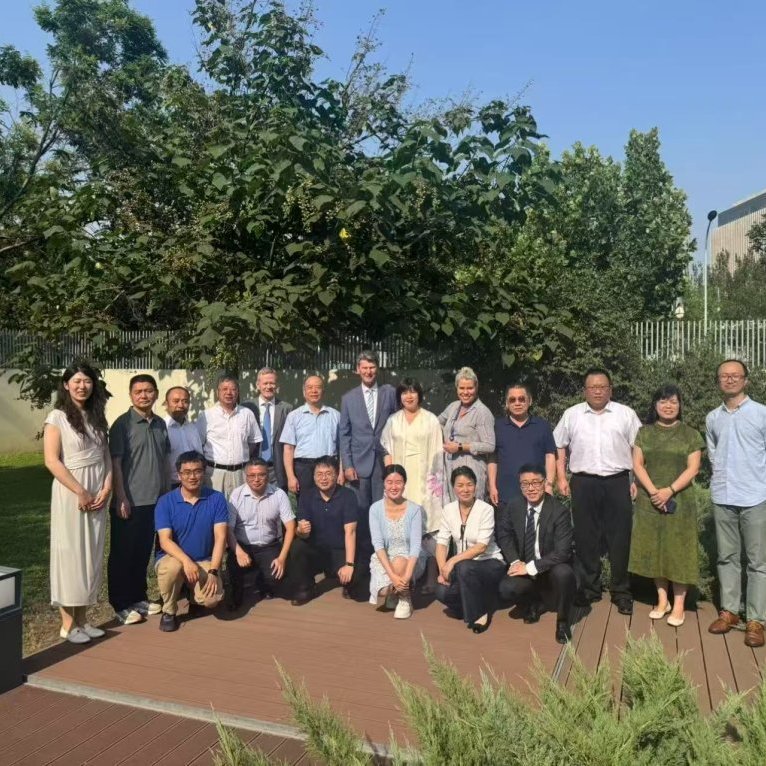 GRÓ China fellows at the alumni meeting, hosted by the Icelandic embassy in Beijing