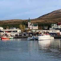 A beautiful autumn day in Húsavík