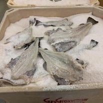 Salted cod product