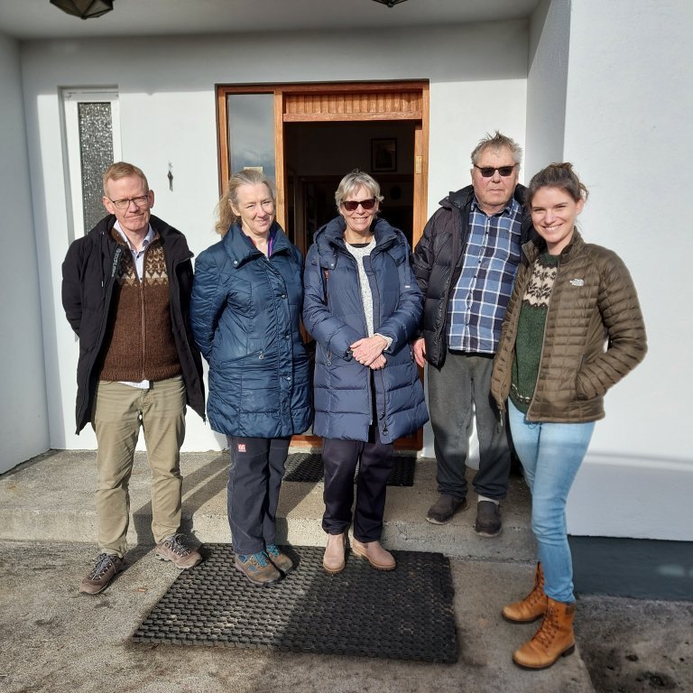 FTP staff with Héðinn Sverrison