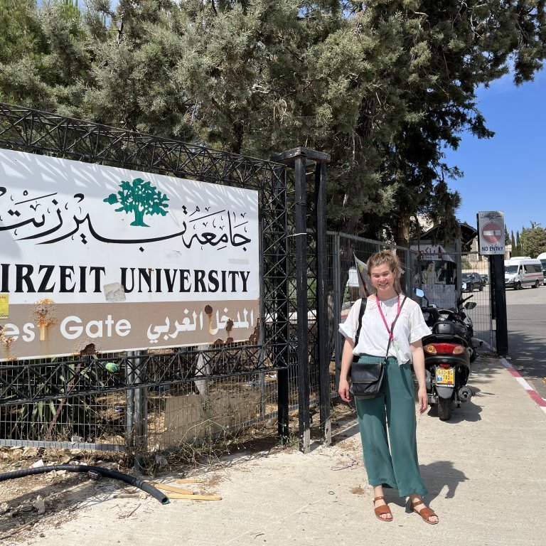 Birzeit University is located 20 minutes drive north west of Ramallah. It was founded in 1972 and has nearly 15,000 students enrolled.