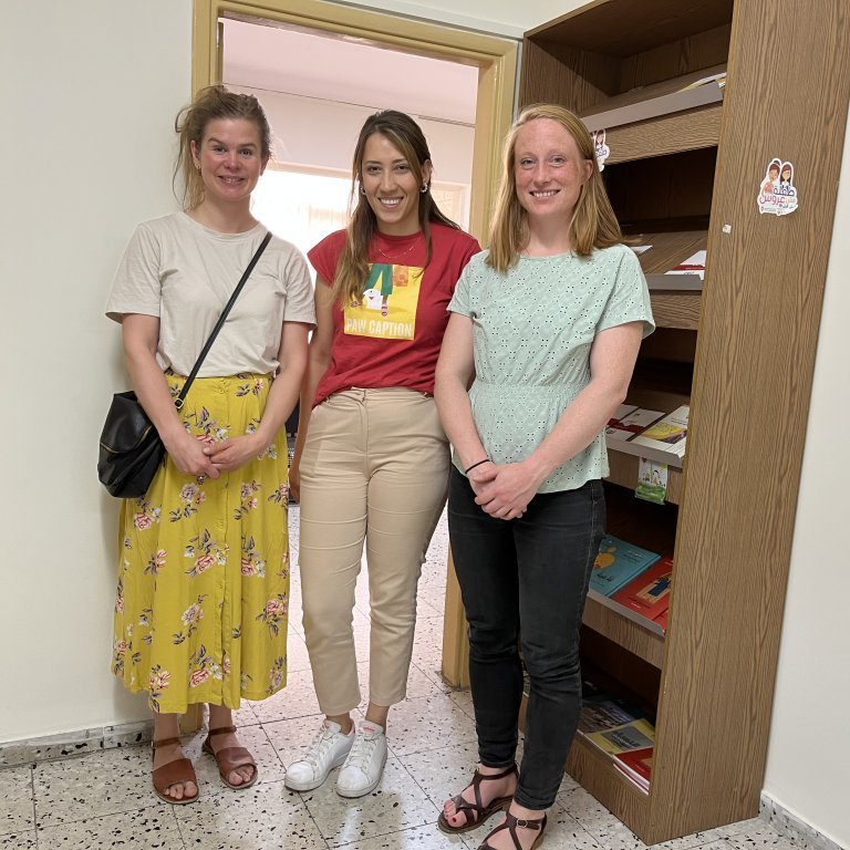 GRÓ GEST met with Sharine Nammari, Programmes Director at the Women Studies Centre in Jerusalem.