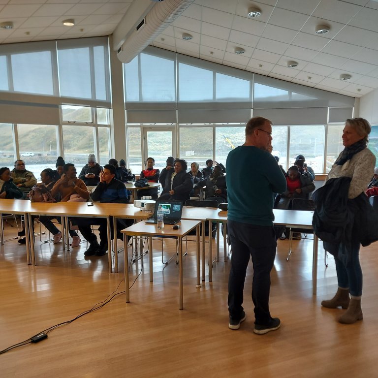 Welcome lecture at the Department of Aquaculture and Fish Biology