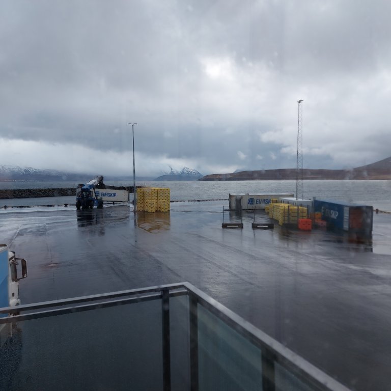 A cloudy October day in Dalvík