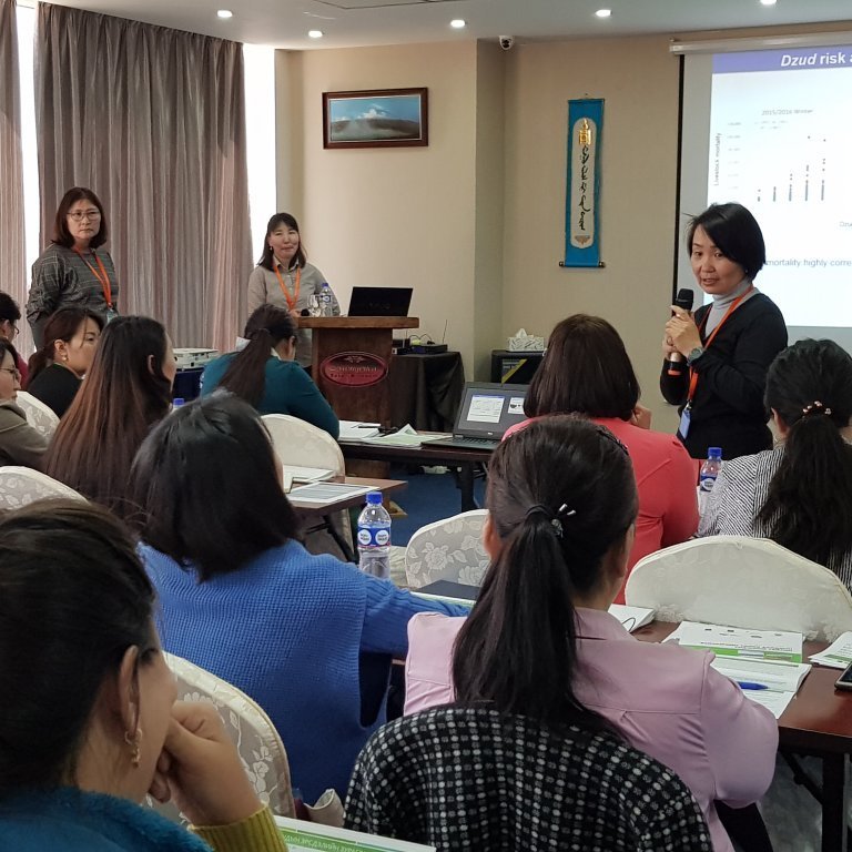 Discussion section with Oyuntuya Sharavjamts, Bat-Oyun Tserenpurev and Bulgamaa Densambuu
