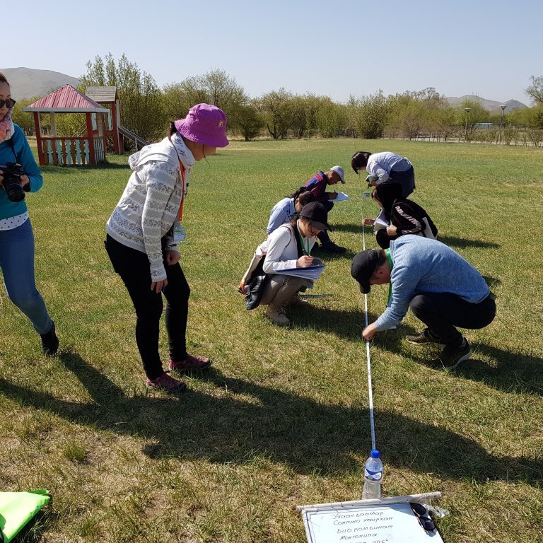Teaching data collection in the field