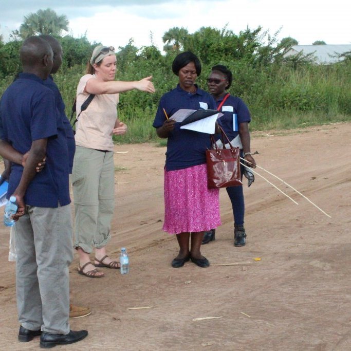 Dr Bryndis Marteinsdottir teaches the ´stick method´