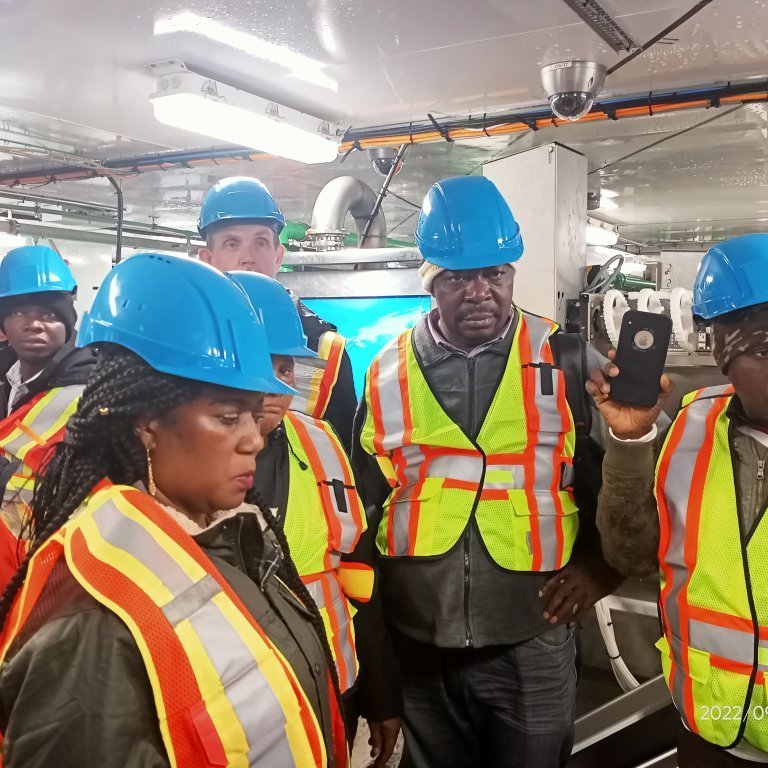 Day 2: On board a freezing vessel