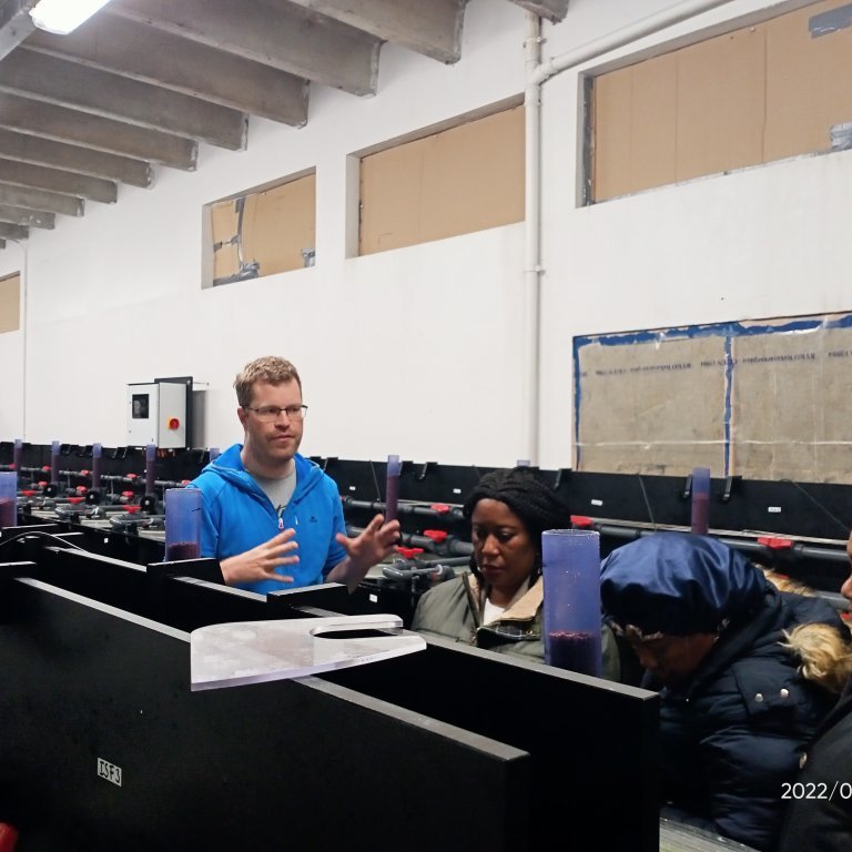 Day 2: Visit to Matis Aquatic Research Station