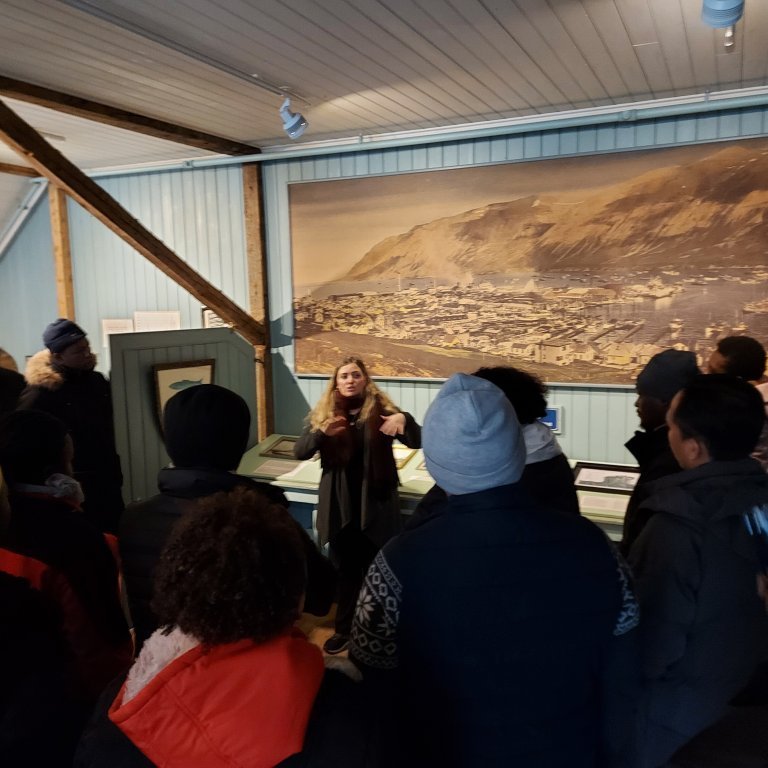 Hearing about the history of herring