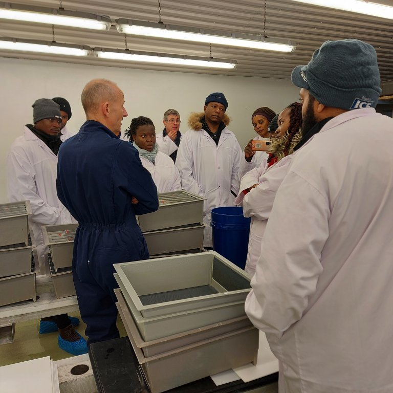 The Arctic Char broodstock facility