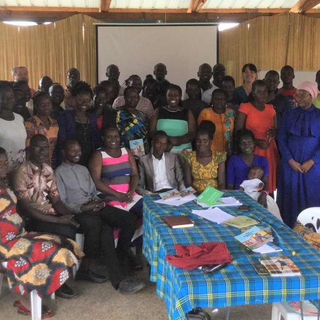 Participants and trainers in Gulu district.
