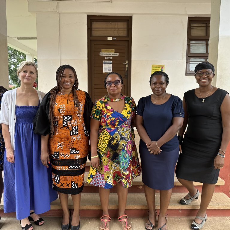 Dr. Irma Erlingsdóttir with colleagues of CEGENSA and representatives of NGOs