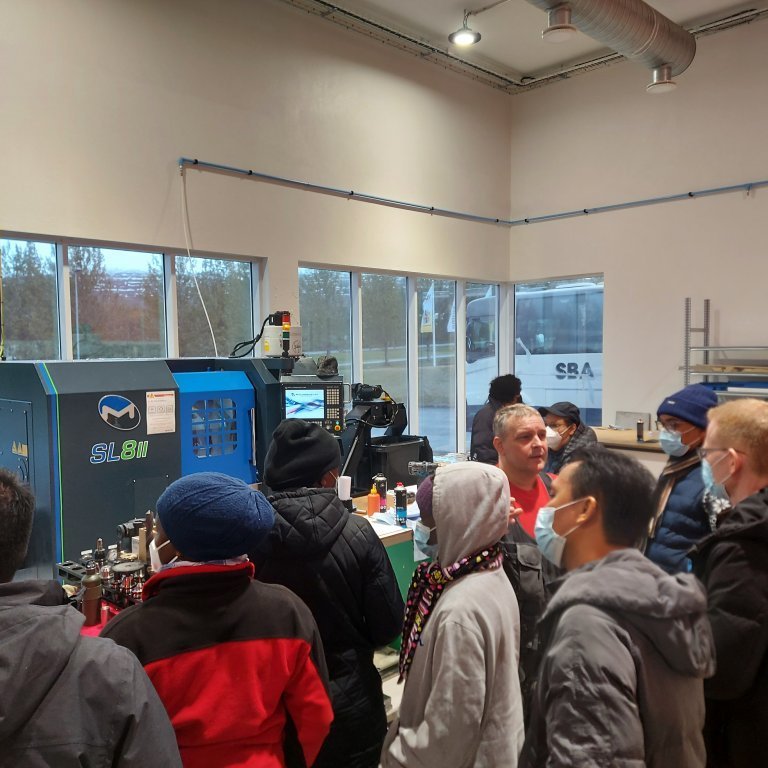 Opportunity to examine the machinery