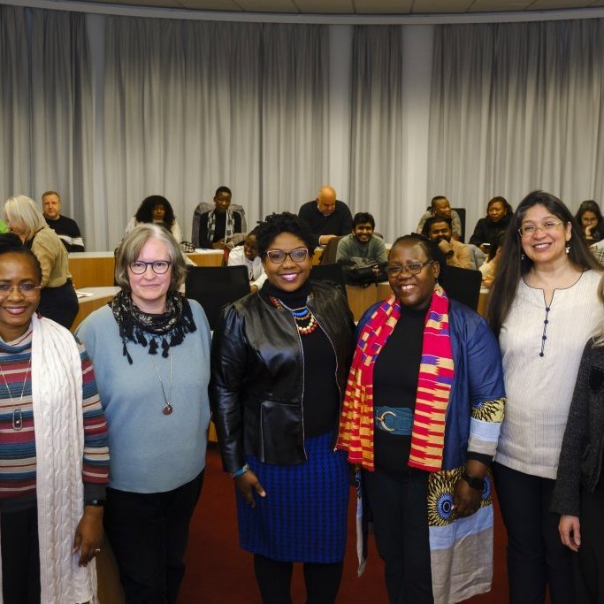Presenters at the seminar Decolonisation of Higher Education: Perspectives from Postcolonial Contexts with GRÓ GEST Research specialist Dr. Giti Chandra and Dr. Irma Erlingsdóttir, Director of GRÓ GEST