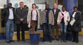 Mr. Alfred Akankwasa (DFR), Franklin Georgsson (MATIS), Ms. Sigridur Ingvarsdottir (UNU-FTP),  Mr. James Sekatawa (ICEIDA), Mr. Margeir Gissurarson (MATIS), Ms.  Lillian Chebet (FTI) and Ms. Margaret Masette (FOSRI/NARO/MAK)