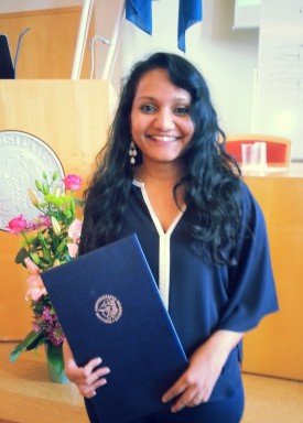 Congratulations Dr. Warsha Singh