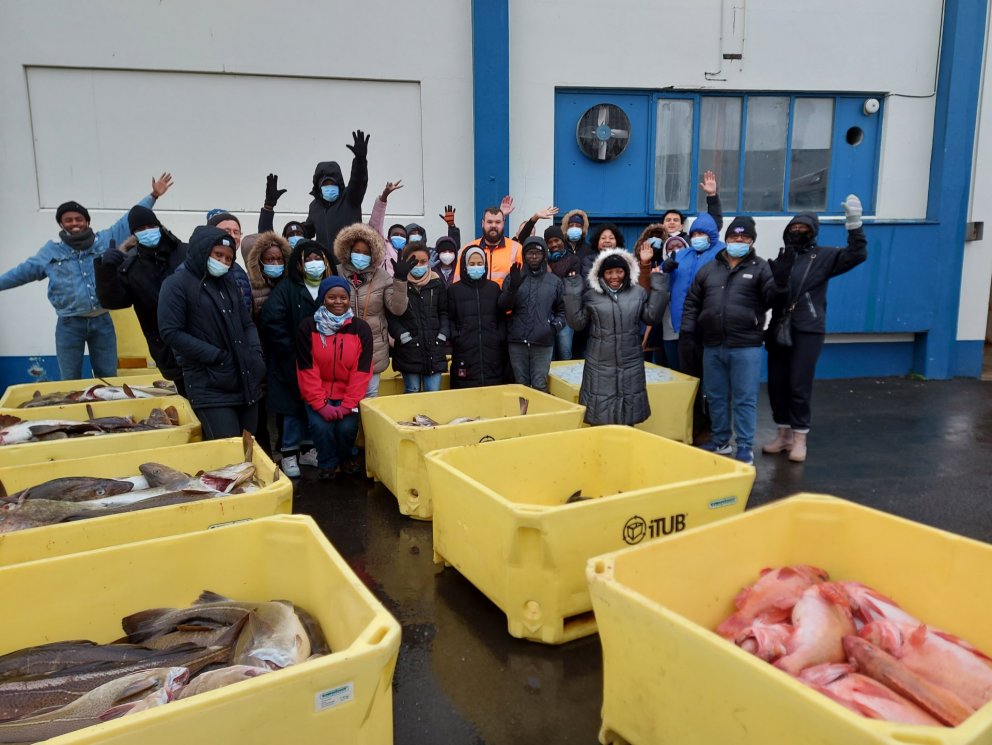 Nordfisk and Valeska in Dalvík