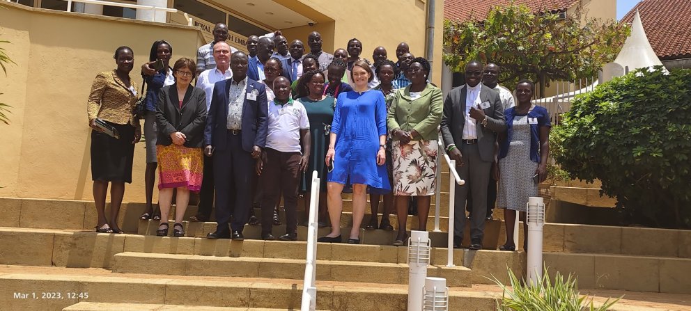 Frá viðburðinum í Kampala