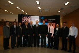 The delegation from CUGB along with representatives from the UNU-GTP and ÍSOR – Iceland GeoSurvey.