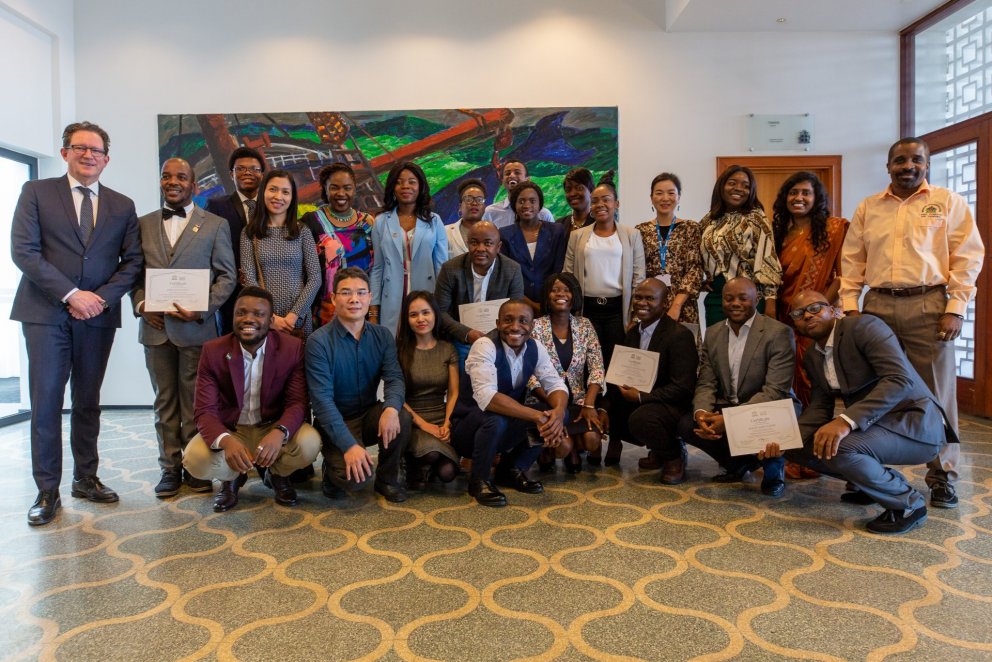 FTP fellows 22nd cohort together with minister of fisheries and agriculture Mr. Kristján Þór Júlíuss…