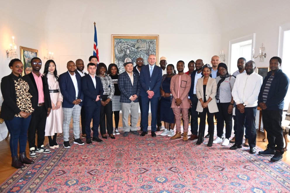 GRÓ LRT fellows visit the President of Iceland