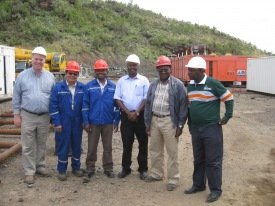 Training in Borehole Geology in Kenya