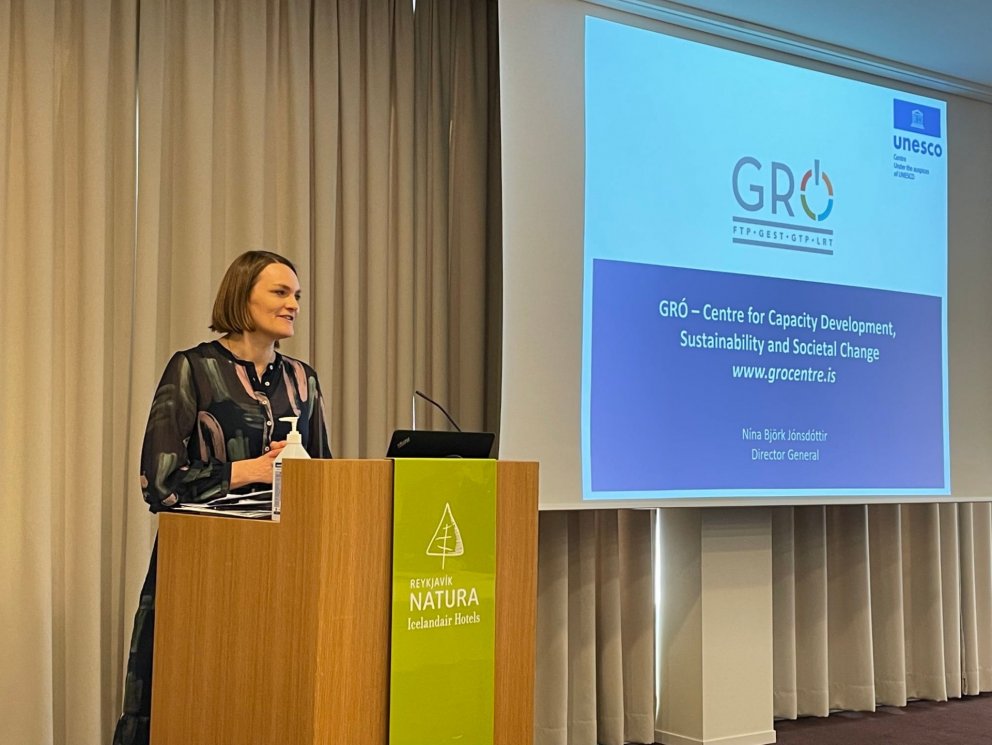 The work of GRÓ presented to European National Commissions for UNESCO