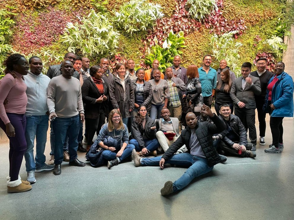 GRÓ GTP and LRT fellows learn about green solutions and geothermal research at a social event