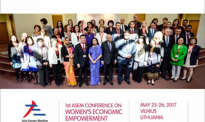 UNU-GEST present at the 1st Asia-Europe Conference on Women’s Economic Empowerment in Lithuania