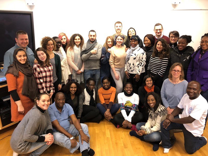 Fellows of UNU-GEST with CEO of Landsvirkjun, Hörður Arnarson