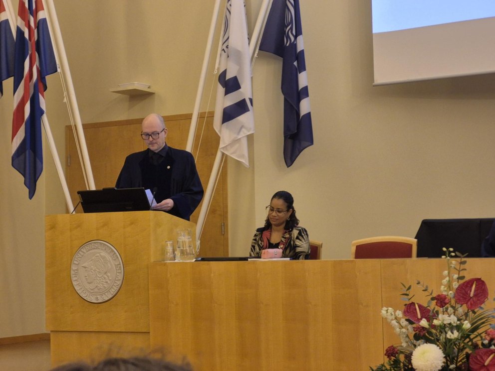 Dr. Carina Fernandes at her successful PhD defence.