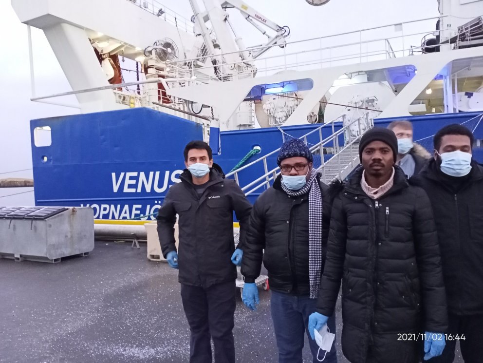 In front of Venus NS 150