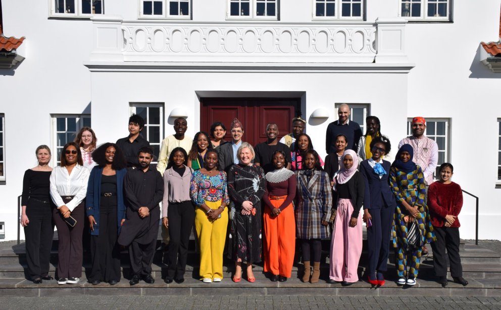 2026 GRÓ GEST cohort visits President Halla Tómasdóttir at Bessastaðir