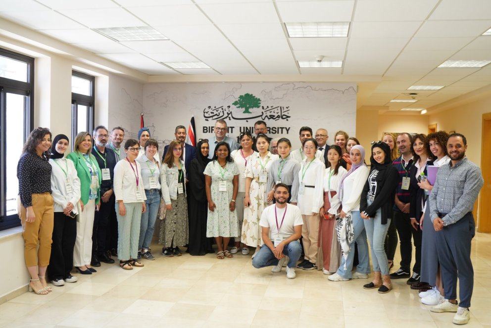 GRÓ GEST visits Birzeit University