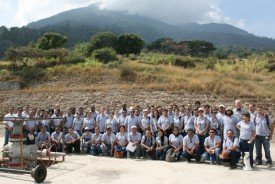 Participants on the Short Course in El Salvador