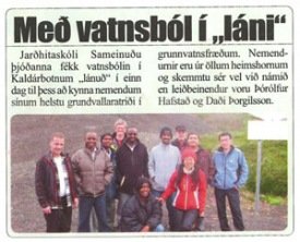 Local news on UNU Fellows in reservoir engineering