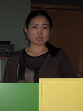 Gantuya Jargalsaikhan from Mongolia.