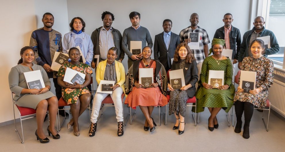 GRÓ LRT fellows of 2021 on graduation day. Photo: Dúi J. Landmark.