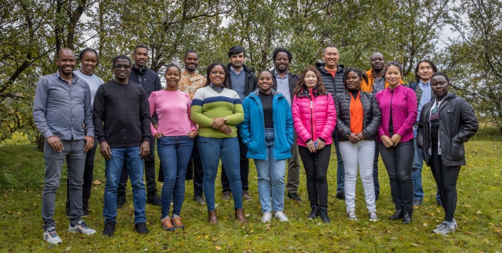 GRÓ LRT fellows of 2021. Photo: Dúi J. Landmark.