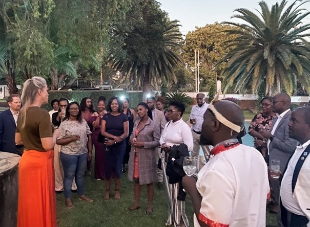 Inga Dóra Pétursdóttir, Head of Mission at the Embassy of Iceland in Lilongwe, addresses malawian GR…