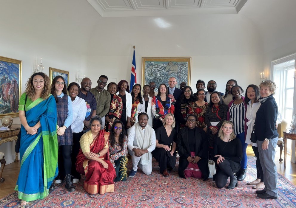 GRÓ GEST Fellows Meet the President of Iceland