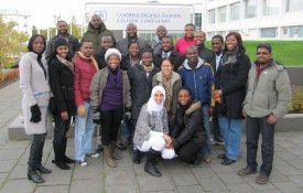 Fellows 2011 visited the Icelandic Coast Guard.