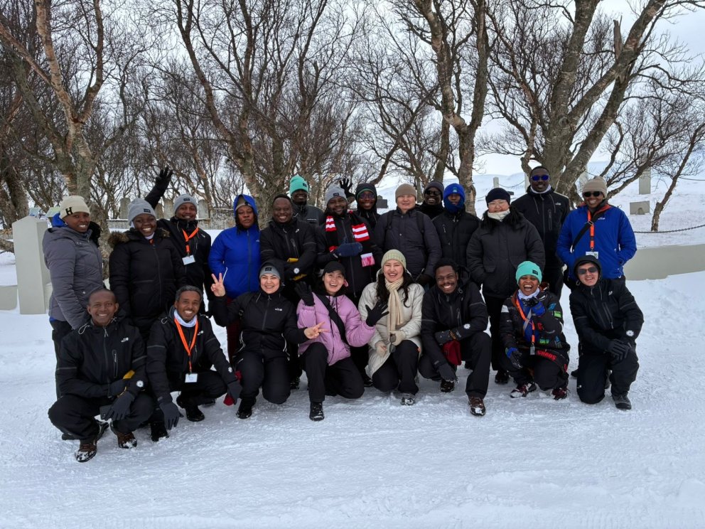 GRÓ LRT Fellows Visit to Hvanneyri