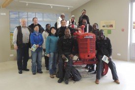 Fellows' visit to Gunnarsholt