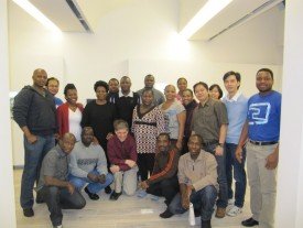 Gunnar Knapp with the UNU-FTP fellows 2013