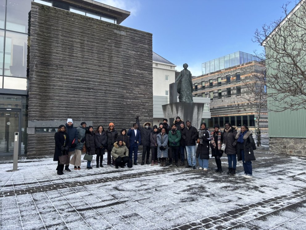 GRÓ GEST Fellows Visit Alþingi