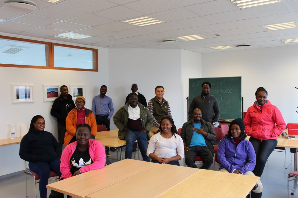 First day of class of GRÓ LRT 2021 at Keldnaholt